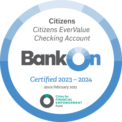 Link to Citizens EverValue Checking Account